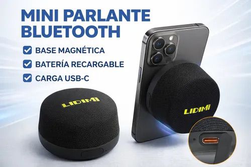 Mini Parlante Magnetico